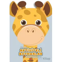 Stickerli Aktiviteli Boyamalar Orman Hayvanları - Kolektif - Yeti Kitap