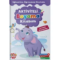 Aktiviteli Boyama Kitabı Sevimli Hayvanlar - Boyama Zamanı