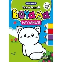 Tekerlemeli Boyama Hayvanlar 2 - 3 Yaş - Buçe Dayı - Pinokyo Yayınları