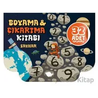 Sayılar Boyama ve Çıkartma Kitabı - Sunguralp Şolpan - Çikolata Yayınevi