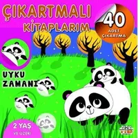 Çıkartmalı Kitaplarım - Uyku Zamanı - Kolektif - 0-6 Yaş Yayınları