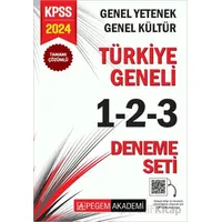 2024 KPSS Genel Yetenek Genel Kültür Türkiye Geneli Tamamı Çözümlü 1-2-3 (3lü Deneme Seti)