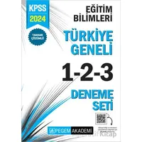 2024 KPSS Eğitim Bilimleri Tamamı Çözümlü Türkiye Geneli 1-2-3 (3lü Deneme Seti)