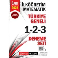 2024 KPSS ÖABT İlköğretim Matematik Tamamı Çözümlü Türkiye Geneli 1-2-3 (3lü Deneme Seti)