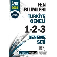 2024 KPSS ÖABT Fen Bilimleri Tamamı Çözümlü Türkiye Geneli 1-2-3 (3lü Deneme Seti)