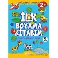 Çıkartmalı İlk Boyama Kitabım - 2 (2+ Yaş) - Buçe Dayı - Pinokyo Yayınları