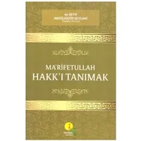 Marifetullah - Hakkı Tanımak - eş-Şeyh Abdülkadir Geylani - Medine Yayınları