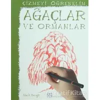 Çizmeyi Öğrenelim - Ağaçlar ve Ormanlar - Mark Bergin - 1001 Çiçek Kitaplar