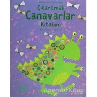 Çıkartmalı Canavarlar Kitabım - Rebecca Gilpin - 1001 Çiçek Kitaplar