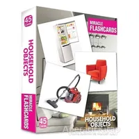 Miracle Flashcards - Household Objects Box 45 Cards - Kolektif - MK Publications