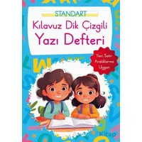 Kılavuz Dik Çizgili Yazı Defteri Küçük Boy - Mavi - Kolektif - Parıltı Yayınları