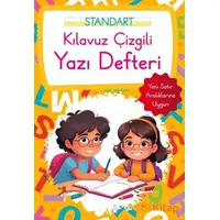 Kılavuz Çizgili Yazı Defteri Küçük Boy - Turuncu - Kolektif - Parıltı Yayınları