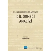 Dilin Değerlendirilmesinde Dil Örneği Analizi - Funda Acarlar - Nobel Akademik Yayıncılık