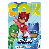 Pjmask Çok Boya! Çıkartmalı Dev Boyama Kitabı - Kolektif - Doğan Çocuk