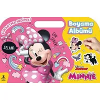 Minnie Çıkartma Hediyeli Boyama Albümü - Kolektif - Doğan Çocuk