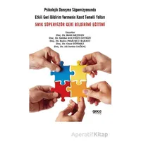 Psikolojik Danıs¸ma Su¨pervizyonunda Etkili Geri Bildirim Vermenin Kanıt Temelli Yolları