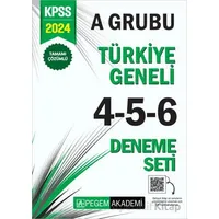 2024 KPSS A Grubu Tamamı Çözümlü Türkiye Geneli 4-5-6 (3lü Deneme Seti)