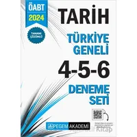 2024 KPSS ÖABT Tarih Tamamı Çözümlü Türkiye Geneli 4-5-6 (3lü Deneme Seti)