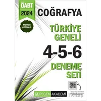 2024 KPSS ÖABT Coğrafya Tamamı Çözümlü Türkiye Geneli 4-5-6 (3lü Deneme Seti)
