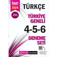 2024 KPSS ÖABT Türkçe Tamamı Çözümlü Türkiye Geneli 4-5-6 (3lü Deneme Seti)