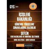 2025 GYS İçişleri Bakanlığı Şeflik Veri Hazırlama Ve Kontrol İşletmeni Görevde Yükselme Sınavlarına
