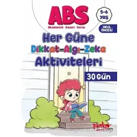 ABS 5-6 Yaş Her Güne Dikkat-Algı-Zeka Aktiviteleri 30 Gün - Buçe Dayı - Pinokyo Yayınları