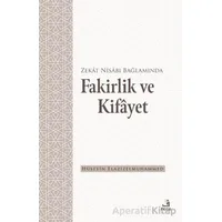 Zekat Nisabı Bağlamında Fakirlik ve Kifayet - Hüseyin Elazizelmuhammed - Fecr Yayınları