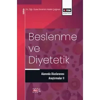 Beslenme ve Diyetetik Alanında Uluslararası Araştırmalar 2