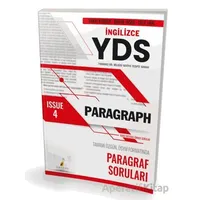 YDS İngilizce Paragraph Issue 4 - Burak Yaşar - Pelikan Tıp Teknik Yayıncılık