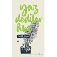 Yaz Dediler Anı - Necdet Subaşı - Mahya Yayınları