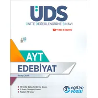 AYT Edebiyat Ünite Değerlendirme Sınavı Eğitim Vadisi Yayınları