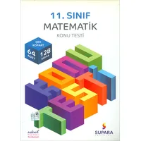 Supara Yayınları 11.Sınıf Matematik Konu Testi