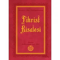 Fihrist Risalesi (Büyük Boy) - Bediüzzaman Said Nursi - Tenvir Neşriyat