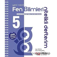 5. Sınıf Fen Bilimleri Nitelikli Defterim Nitelik Yayınevi (2024 Öncesi Müfredat)