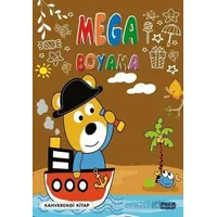 Mega Boyama-Kahverengi Kitap - Kolektif - Parıltı Yayınları