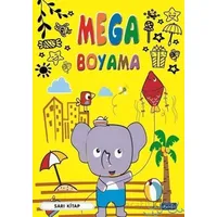 Mega Boyama-Sarı Kitap - Kolektif - Parıltı Yayınları