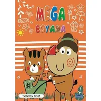 Mega Boyama-Turuncu Kitap - Kolektif - Parıltı Yayınları