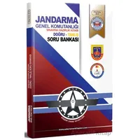 Jandarma Genel Komutanlığı Sınavlarına Hazırlık Kitabı (Doğru-Yanlış Soru Bankası)