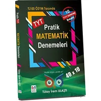 TYT Pratik Matematik 10x40 Deneme Sınavı Pratik Hoca Yayınları