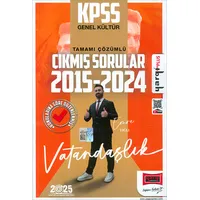 Yargı 2025 KPSS Vatandaşlık Konulara Göre Çıkmış Sorular Kitabı