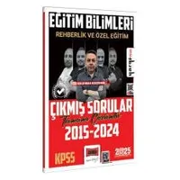 Yargı Yayınları 2025 KPSS Eğitim Bilimleri Rehberlik ve Özel Eğitim Tamamı Çözümlü Çıkmış Sorular