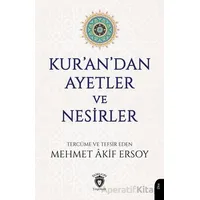 Kur’an’dan Ayetler ve Nesirler - Kolektif - Dorlion Yayınları