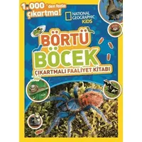 National Geographic Kids Börtü Böcek Çıkartmalı Faaliyet Kitabı - Kolektif - Beta Kids