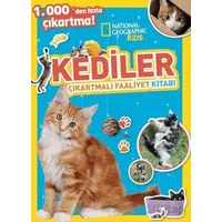 National Geographic Kids Kediler Çıkartmalı Faaliyet Kitabı - Kolektif - Beta Kids