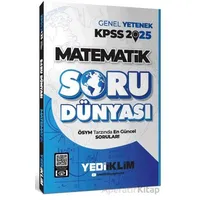 Yediiklim Yayınları 2025 Genel Kültür Matematik Soru Dünyası