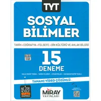 TYT Sosyal Bilimler 15 Deneme Miray Yayınları