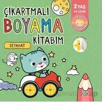 Çıkartmalı Boyama Kitabım - Seyahat - Kolektif - 0-6 Yaş Yayınları
