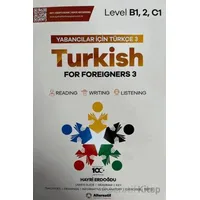 Yabancılar İçin Türkçe 3 - Türkish For Foreigners 3 - Hayri Erdoğdu - Alternatif Yayıncılık