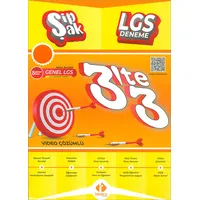 LGS 8. Sınıf 3 lü Tüm Dersler Sayısal Sözel 3 te 3 Şipşak Genel Deneme Sınavı Turuncu Yayınları