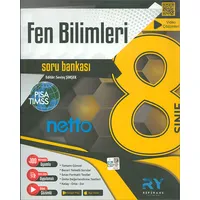 LGS 8. Sınıf Netto Fen Bilimleri Video Çözümlü Soru Bankası Referans Yayınları